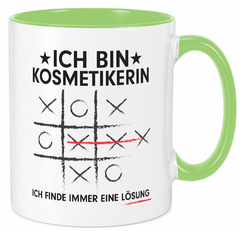 Löse Probleme: Kosmetikerin | Kosmetik Stylistin Geschenk Humor Geschenkidee