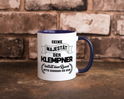 Der Klempner betritt den raum | Geschenk Humor Geschenkidee lustiger Spruch