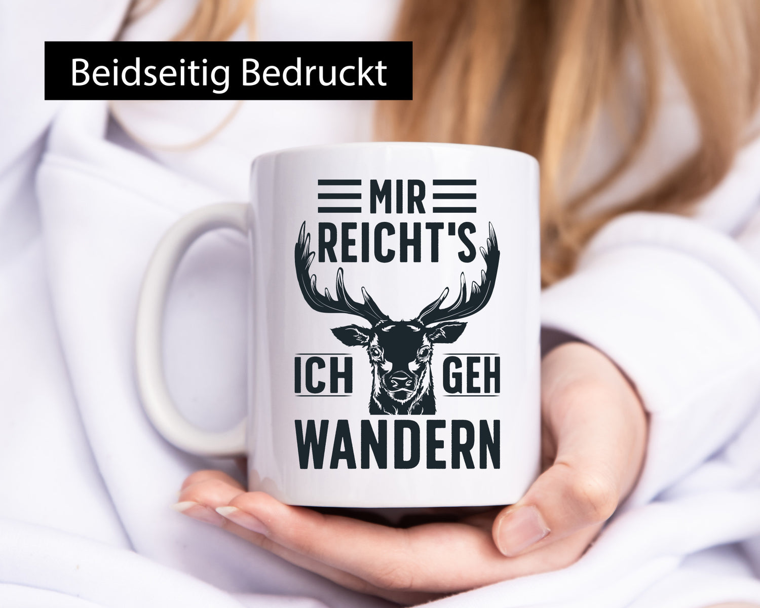 Mir Reichts ich geh Wandern | Berge Wälder Natur lustiger Spruch Geschenk Humor