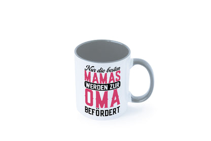 Beste Mama wird zur Oma befördert | Großmutter lustiger Spruch Geschenk Familie