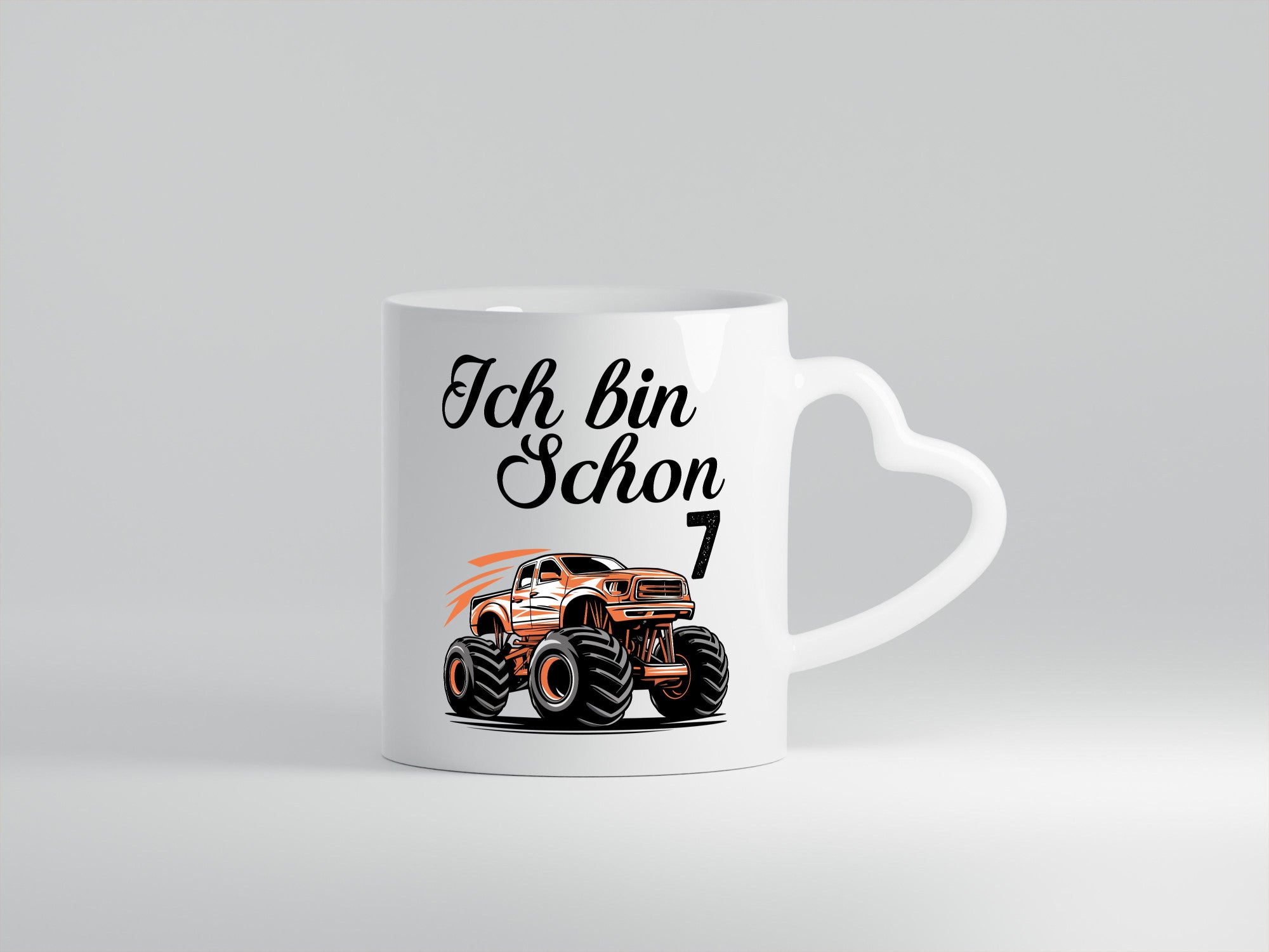 7. Geburtstag | Monster truck 7 Jahre lustiger Spruch Geschenk Geschenkidee