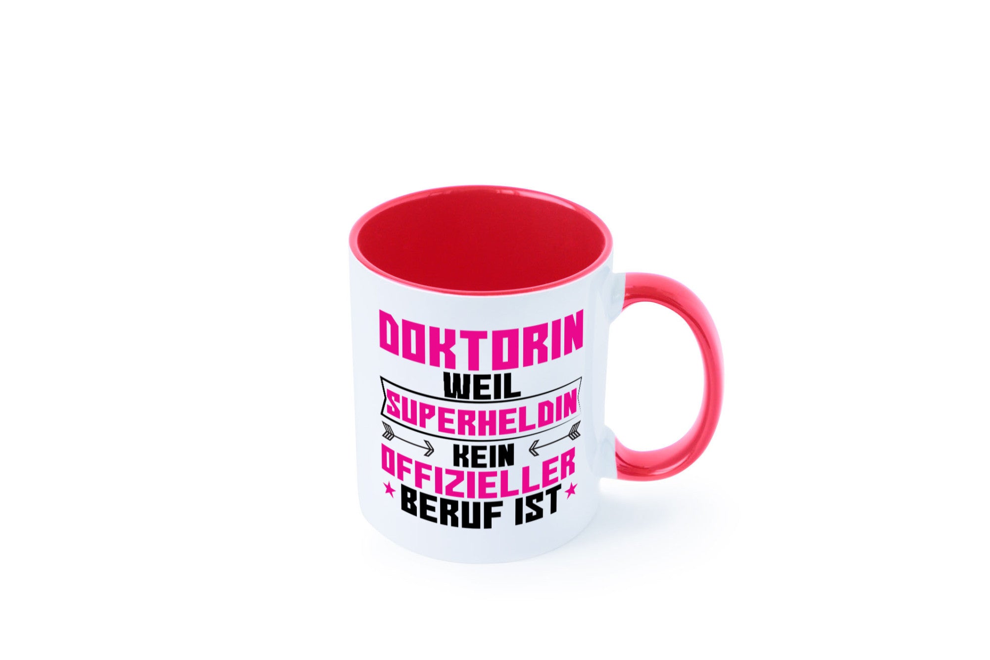 Superheldin Doktorin | Doktorand Doktortitel Geschenkidee Humor Tasse