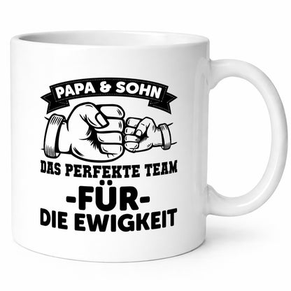 Papa und Sohn | Kinder Vatertag Vater Geschenk Familie Geschenkidee lustiger