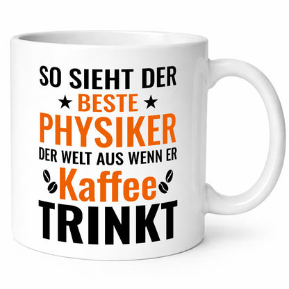 Kaffee trinkt: Physiker | Physik Geschenkidee Humor Tasse