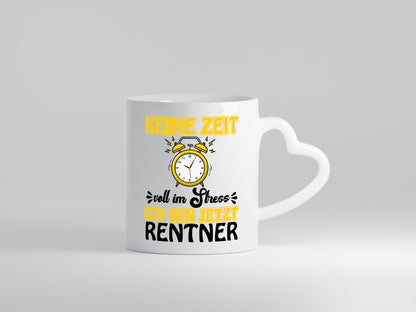 Ich bin Rentner, Geschenk zum Ruhestand, Jubiläum, lustiger Spruch, Tasse