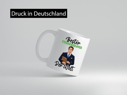 Bester Steuerberater | Steuern lustig Humor Geschenkidee Geschenk Tasse