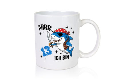 13. Geburtstag | 13 Jahre Arr Pirat Hai Piraten lustig Geschenkidee Geschenk