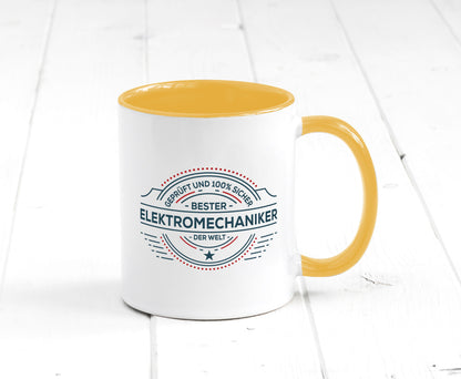 Geprüft und sicher: Elektromechaniker | Mechaniker Geschenk Humor Geschenkidee