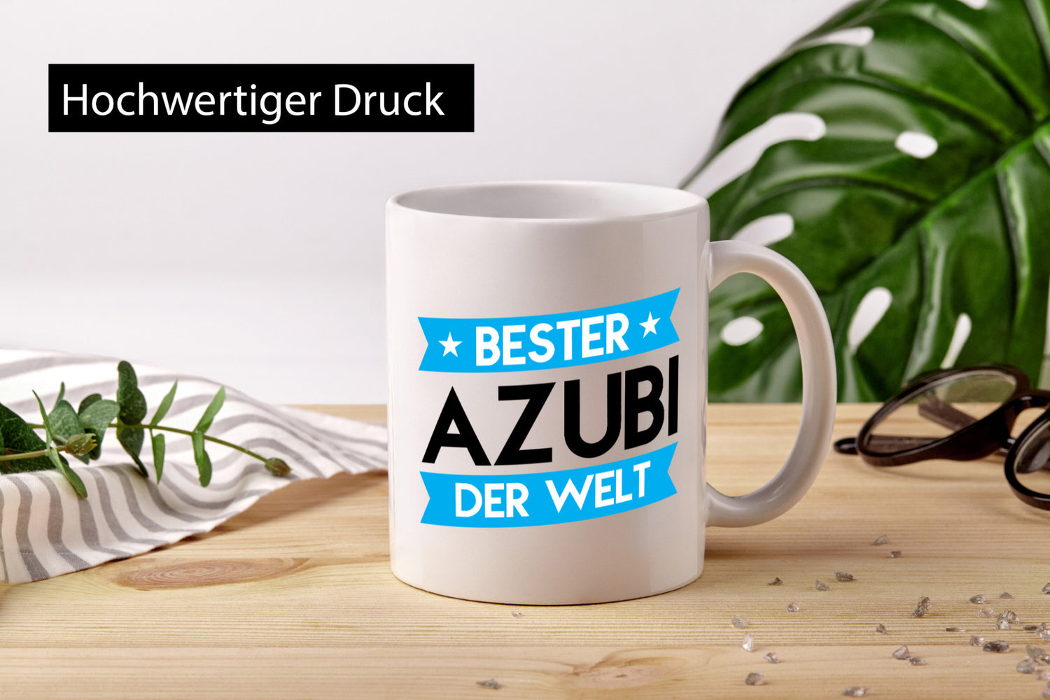 Bester Azubi | Ausbildung Lehre Lehrling Humor Geschenkidee Tasse