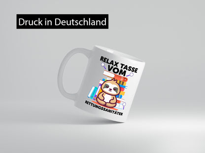 Relax Tasse: Rettungssanitäter | Sanitäter Geschenk Humor Geschenkidee lustiger