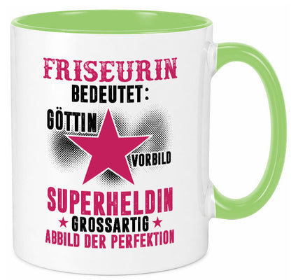 Bedeutung von Friseurin | Friseuse Frisörin lustiger Spruch Geschenk Humor