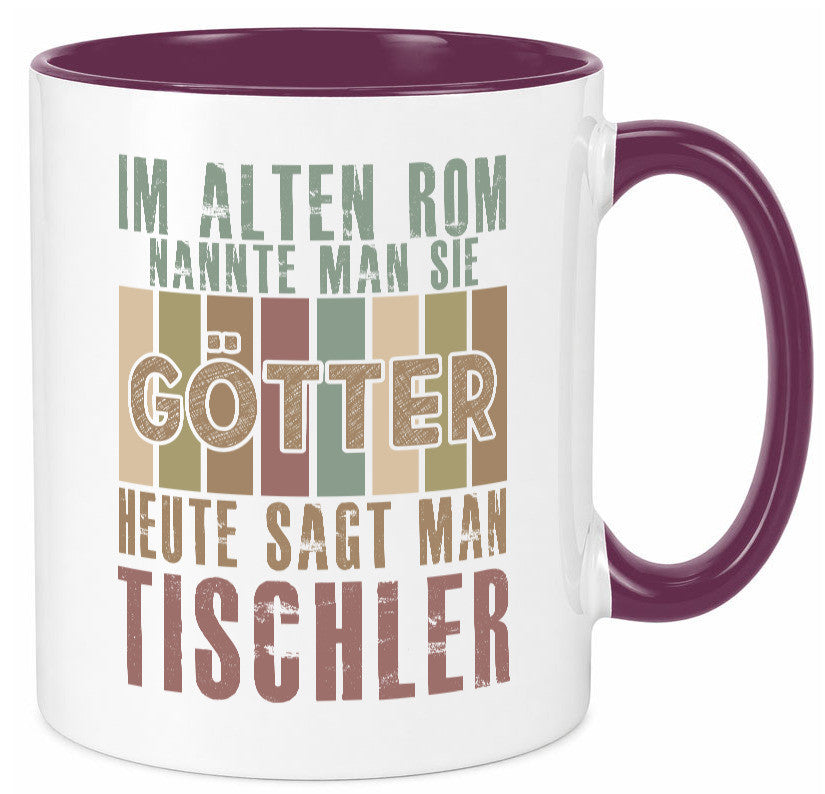 Heute sagt man: Tischler | Handwerk Beruf Tischlerei Geschenk Arbeit Kollegen