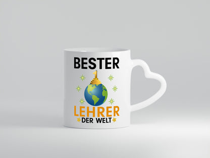 Welt Bester Lehrer | Schule Beruf Schüler Geschenk Arbeit Kollegen Büro