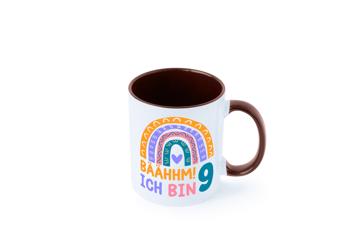 9. Geburtstag | 9 Jahre Regenbogen Bääm Mädchen Geschenk Geschenkidee lustiger