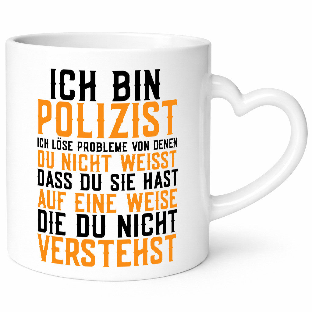 Ich bin Polizist | Polizei Beruf Job lustiger Spruch Geschenk Arbeit Kollegen