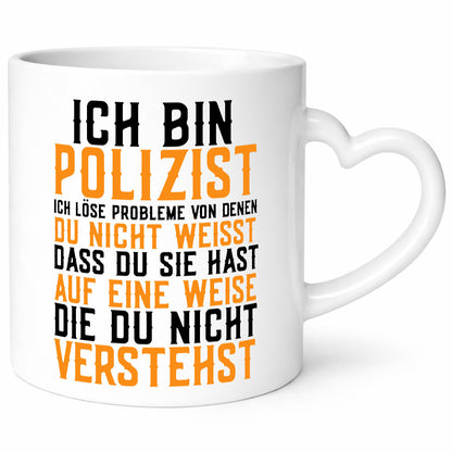Ich bin Polizist | Polizei Beruf Job lustiger Spruch Geschenk Arbeit Kollegen