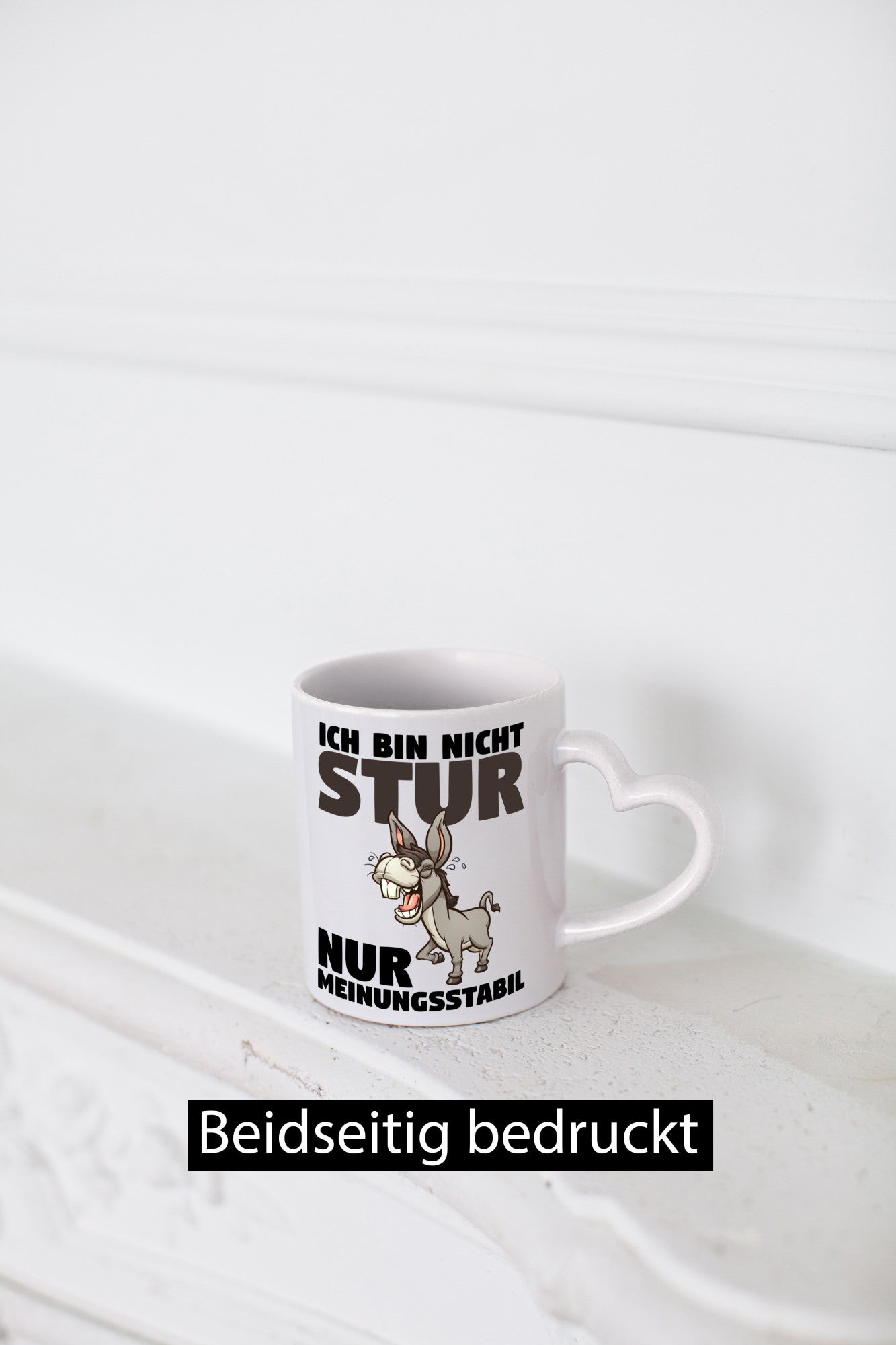 Sturer Esel | Sturkopf Tasse Dickkopf Spruch Humor lustiger Geschenk