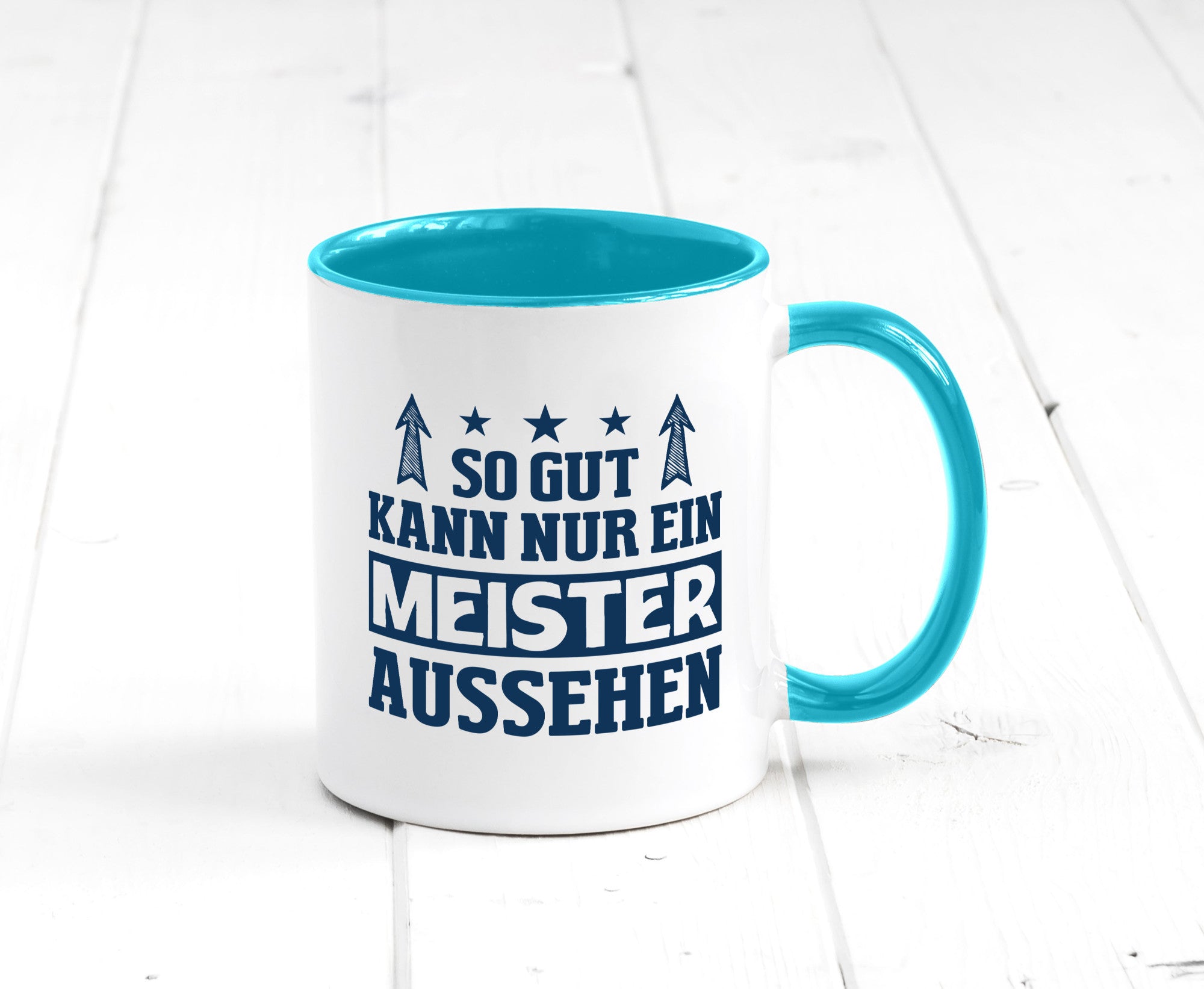 So gut kann nur ein Meister aussehen | Arbeit Humor Kollegen Büro Geschenkidee