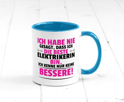 Die Beste Elektrikerin | Elektronikerin Elektrik lustiger Spruch Geschenk Humor