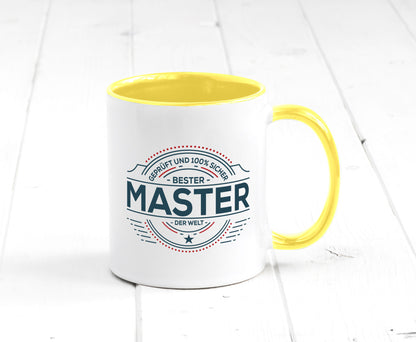 Geprüft und sicher: Master | Universität Student lustig Humor Geschenkidee