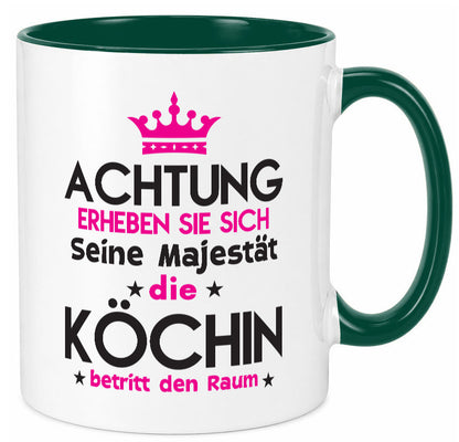 Seine Majestät Köchin | Chefköchin Chefkoch Humor Arbeit Kollegen Büro