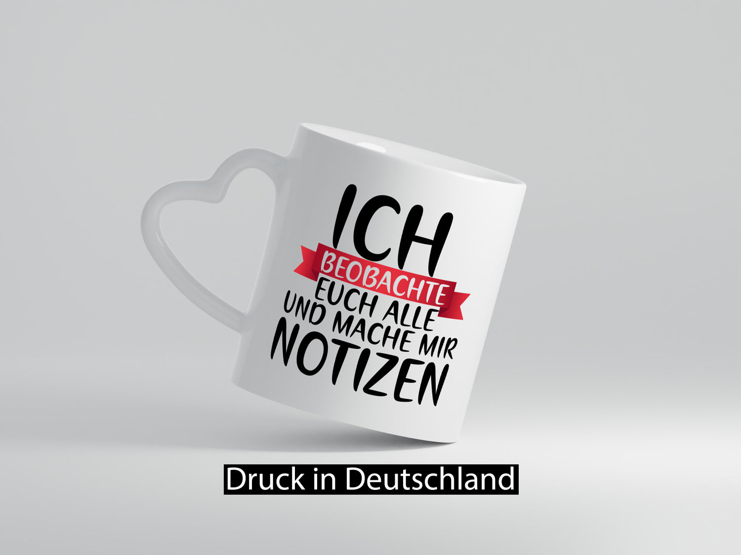 Ich beobachte euch alle | Chef Boss Arbeit Notizen lustiger Spruch Geschenk