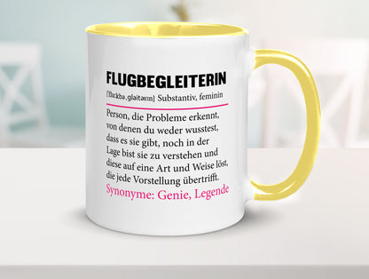 Flugbegleiterin | Spruch Stewardess Flughafen lustiger Geschenk Humor
