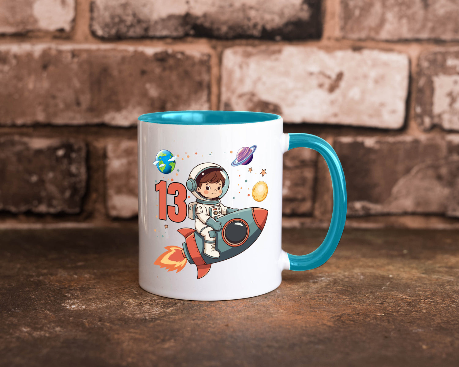 13. Geburtstag | 13 Jahre Astronaut Weltraum lustiger Spruch Geschenk
