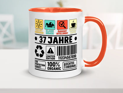 37. Geburtstag | 37 Jahre Humor Limited Edition lustig Geschenkidee Geschenk