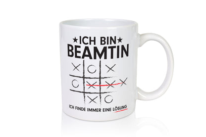 Lösung finden: Beamtin | Verbeamtung Dienst v2 lustiger Spruch Geschenk Humor