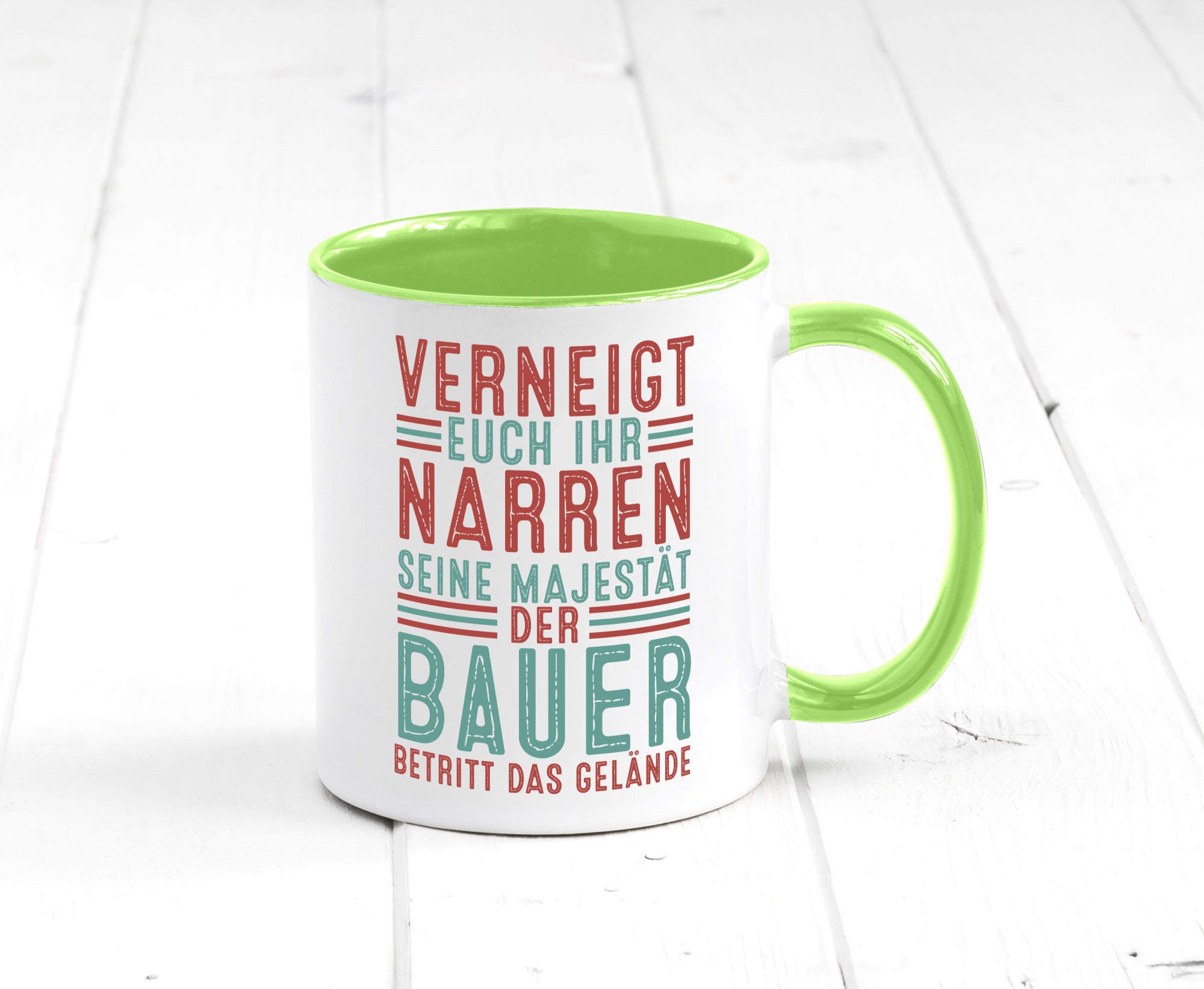 Verneigt euch: Bauer | Bauernhof Landwirtschaft v2 lustig Humor Geschenkidee