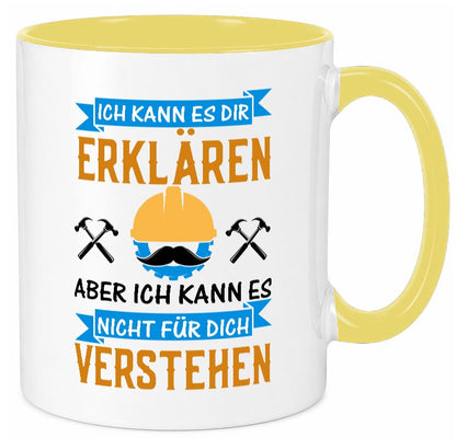 Ich kann es dir erklären | Dumme Mitarbeiter Arbeit lustiger Spruch Geschenk Tasse