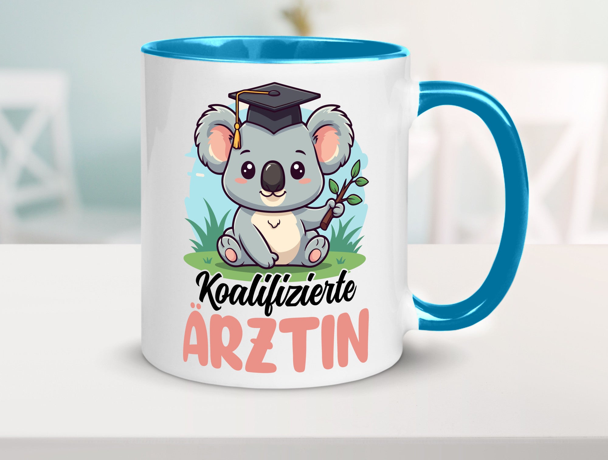 Koalifizierte Ärztin | Medizin Doktorin Fachärztin Geschenkidee Humor Tasse