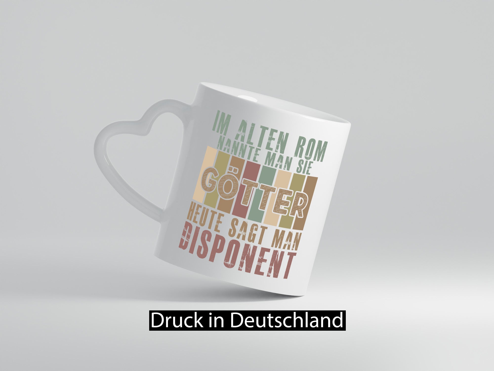 Heute sagt man: Disponent | Zuteiler lustiger Spruch Geschenk Humor