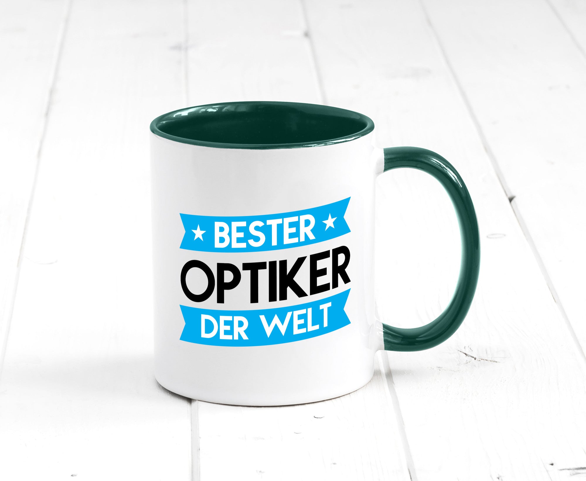Bester Optiker | Augenoptiker Geschenkidee Humor Tasse