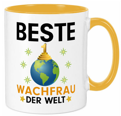 Welt Beste Wachfrau | Wachpersonal Nachtwächter Geschenk Humor Geschenkidee
