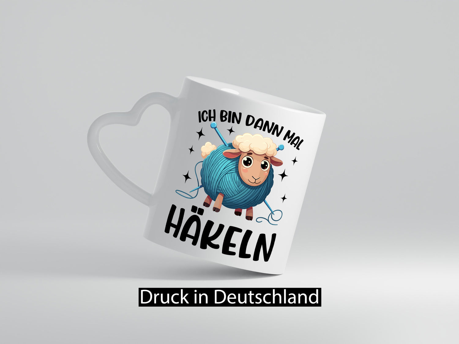 Ich bin dann mal Häckeln | Stricken Häkeln lustig Humor Geschenkidee Geschenk