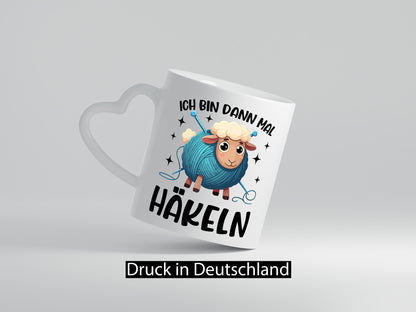 Ich bin dann mal Häckeln | Stricken Häkeln lustig Humor Geschenkidee Geschenk