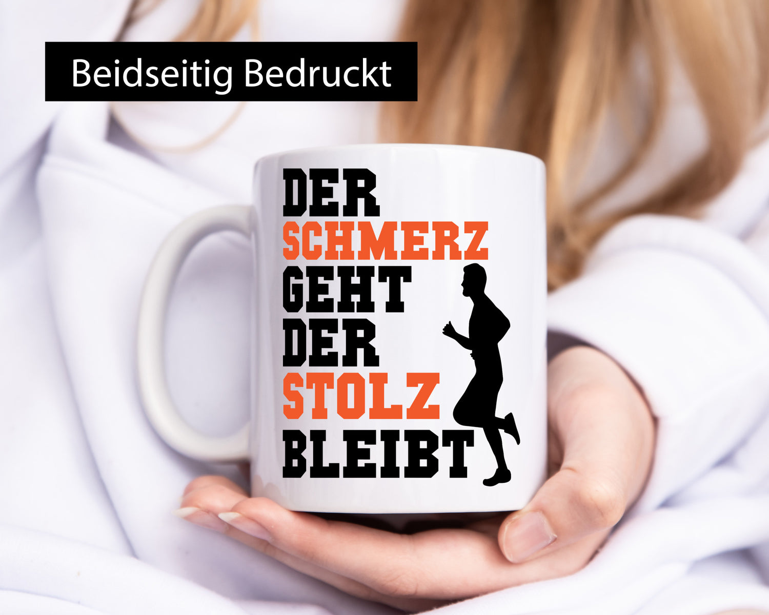 Schmerz geht, Stolz bleibt | Läufer Sport lustiger Spruch Geschenk Humor