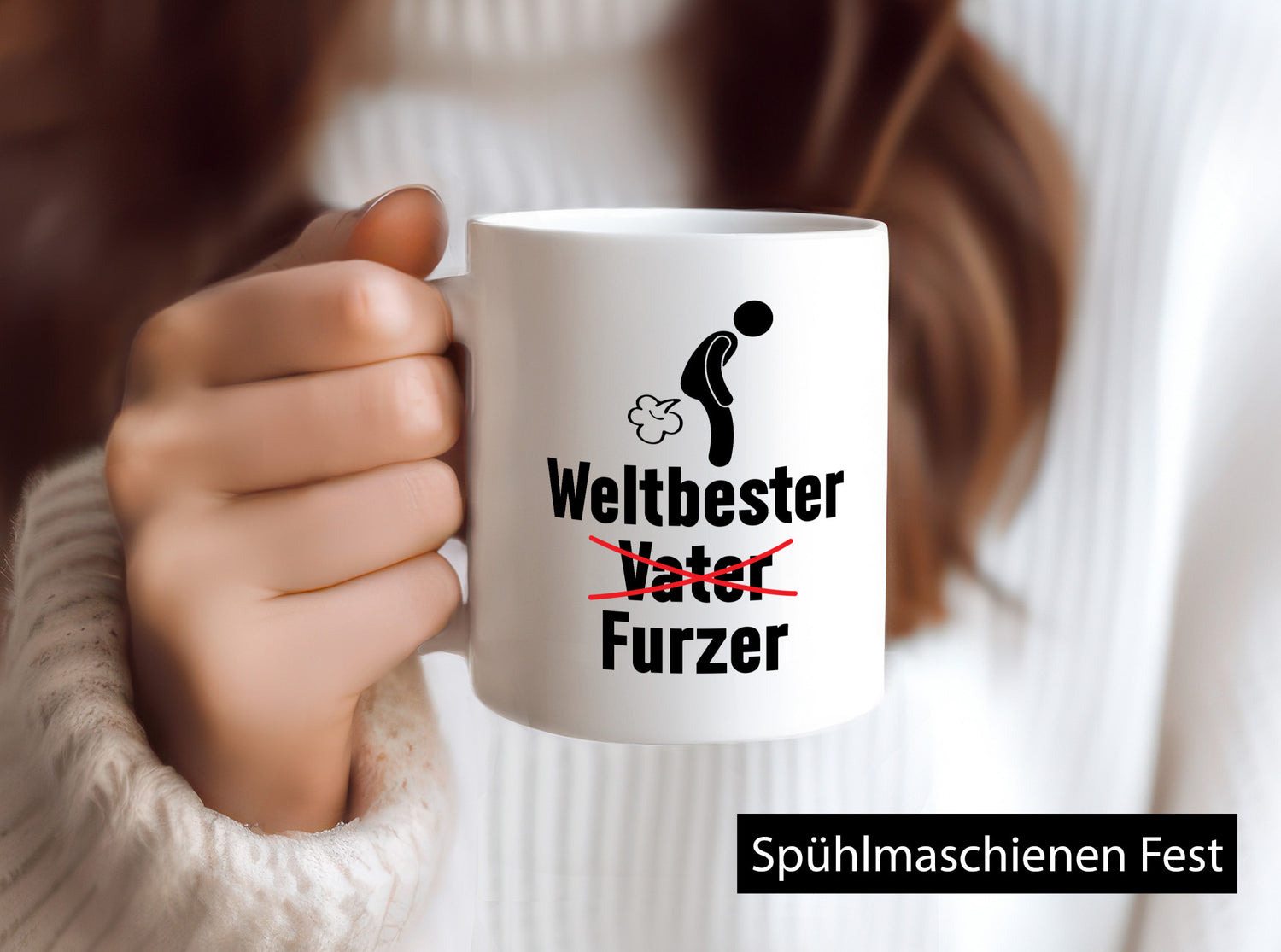 Weltbester Furzer | Bester Vater Vatertag Humor Familie Geschenkidee Tasse