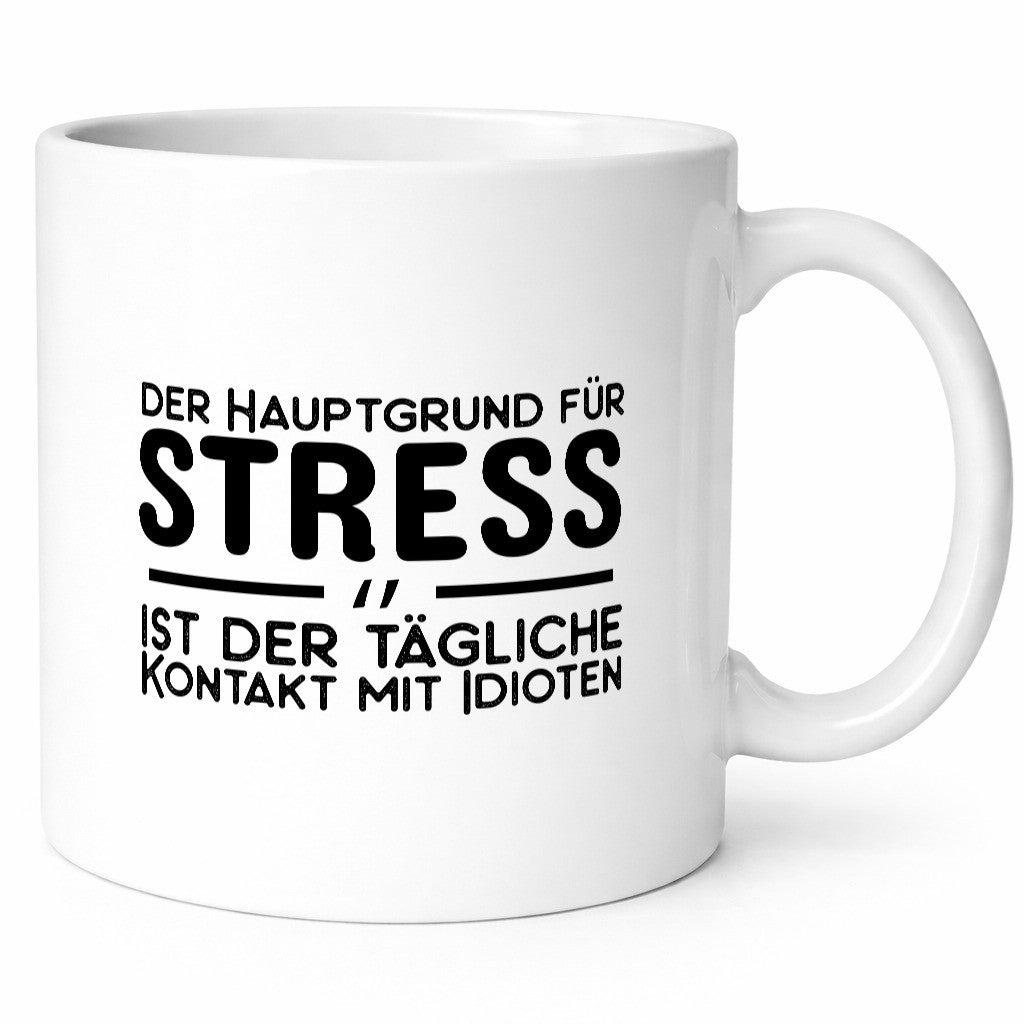 The Reason for Stress Gift Humor Gift Idea Funny Saying Mug