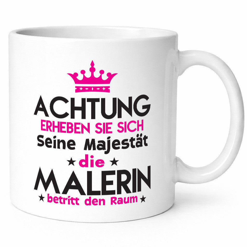 Seine Majestät Malerin | Malerinnen Geschenkidee Humor Tasse