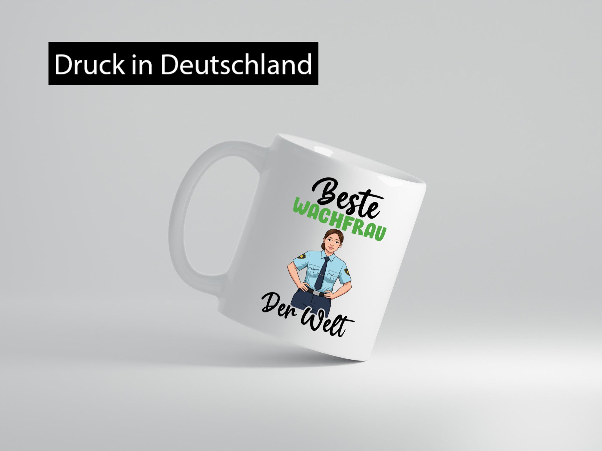 Beste Wachfrau | Wachpersonal Nachtwächter v2 Geschenk Humor Geschenkidee