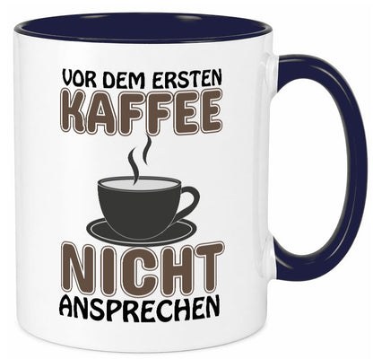 Nicht ansprechen lustiger Spruch Geschenk Humor Geschenkidee Tasse