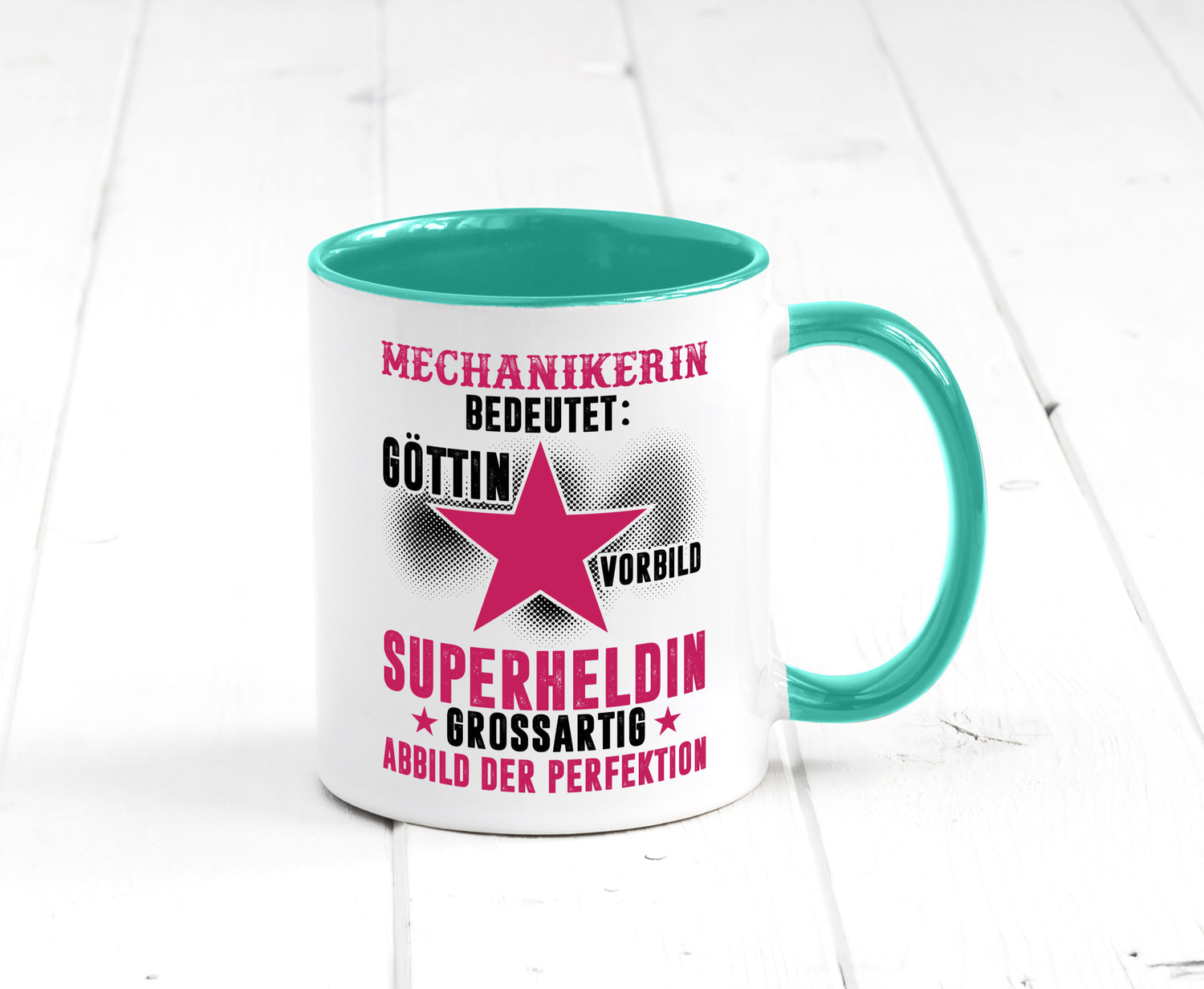 Bedeutung von Mechanikerin | KFZ Geschenkidee Humor Tasse