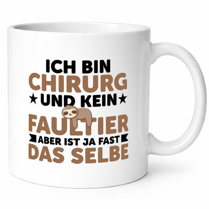 Ich bin kein Faultier: Chirurg | Medizin Chirurgie Geschenk Tierliebhaber Humor