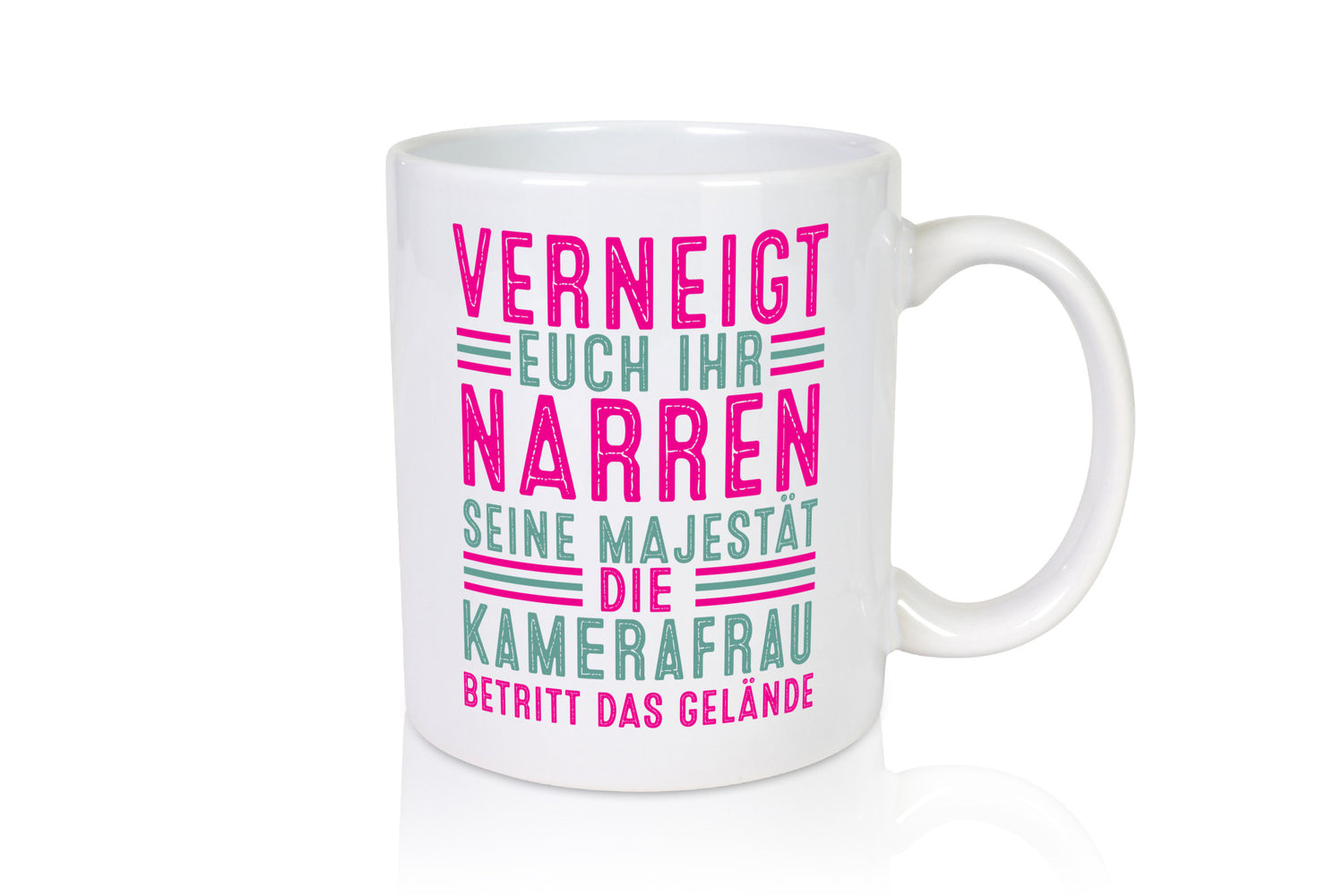 Verneigt euch: Kamerafrau | Kamera Geschenk Humor Geschenkidee lustiger Spruch