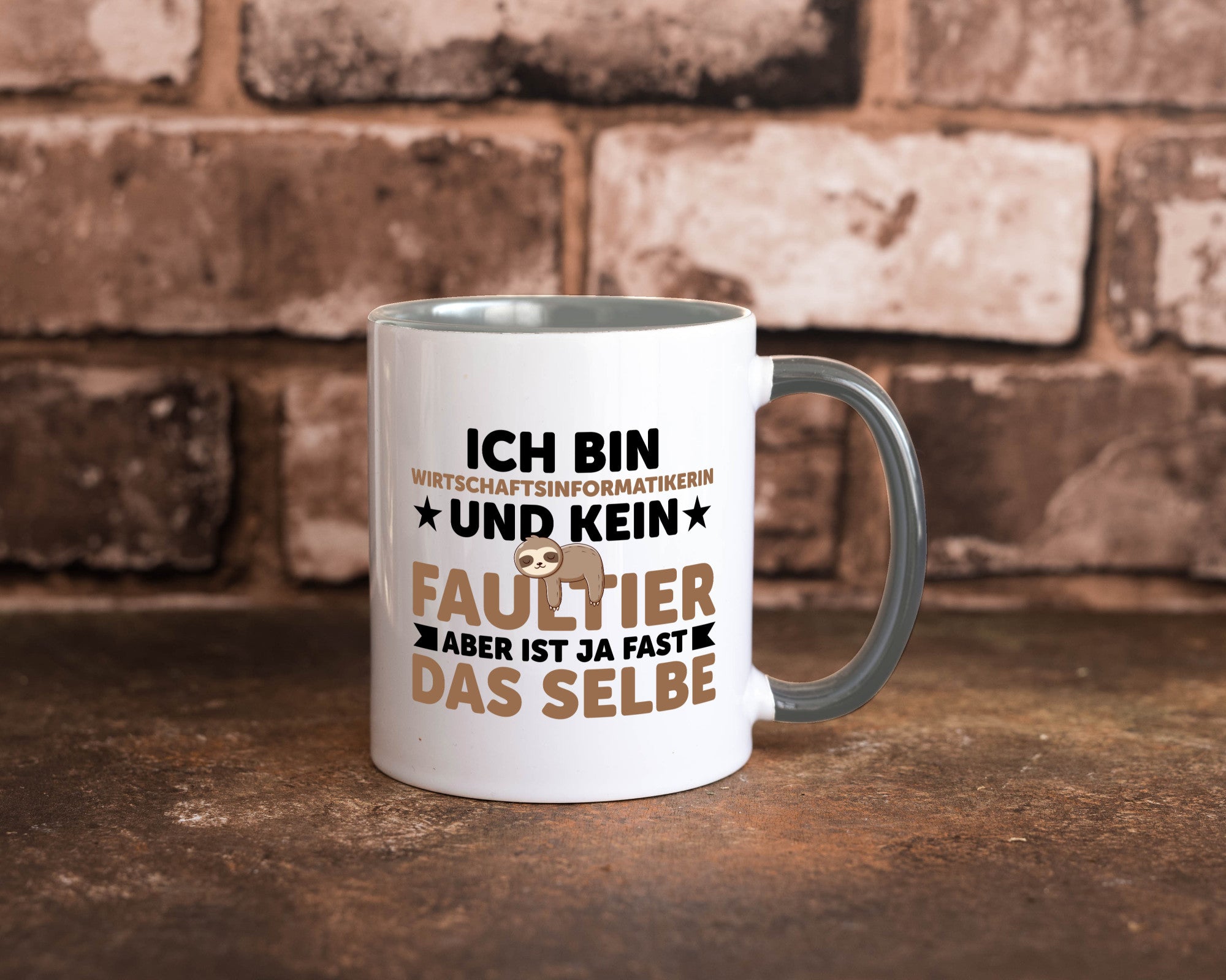 Ich bin kein Faultier: Wirtschaftsinformatikerin v2 lustig Tierliebhaber Humor