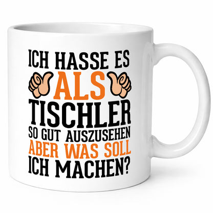 Gutaussehender Tischler | Schreiner Daumen hoch Holz lustig Humor Geschenkidee