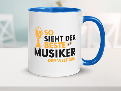 Der Weltbeste Musiker | Musik Musikant lustig Humor Geschenkidee Geschenk Tasse